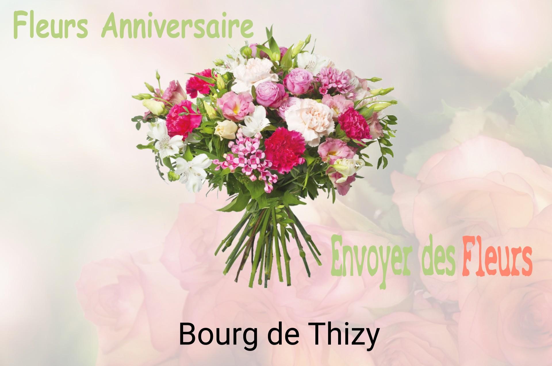 Bouquet de fleurs d’anniversaire livré à Bourg-de-Thizy